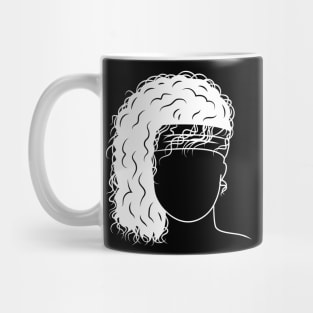 80s Curly Hair Mug